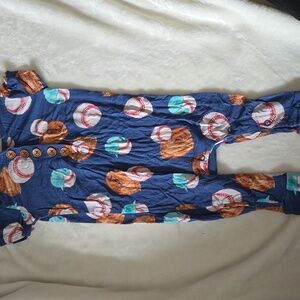 Posh Peanut Baseball Romper